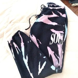 SoulCycle Tie-Dye Oversized Sweatpants